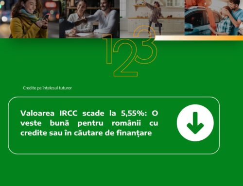 Valoarea IRCC scade la 5,55%: O veste bună pentru românii cu credite sau în căutare de finanțare