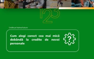 Cum alegi corect cea mai mică dobândă la credite de nevoi personale