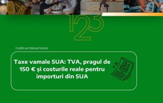 Taxe vamale SUA import romania