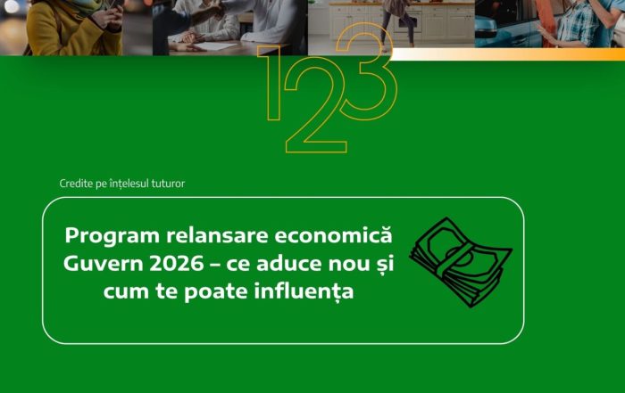 program relansare economică guvern 2026