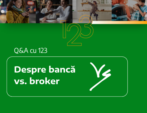 Despre bancă vs. broker – Q&A cu 123