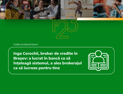 Inga Corochii, broker de credite în Brașov: a lucrat în bancă ca să înțeleagă sistemul, a ales brokerajul ca să lucreze pentru tine