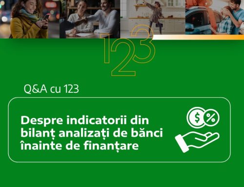 Despre indicatorii din bilanț analizați de bănci înainte de finanțare – Q&A cu 123