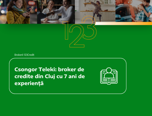 Csongor Teleki: broker de credite pentru Clujeni cu 7 ani de experiență