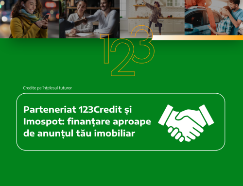 Parteneriat 123Credit și Imospot: finanțare aproape de anunțul tău imobiliar
