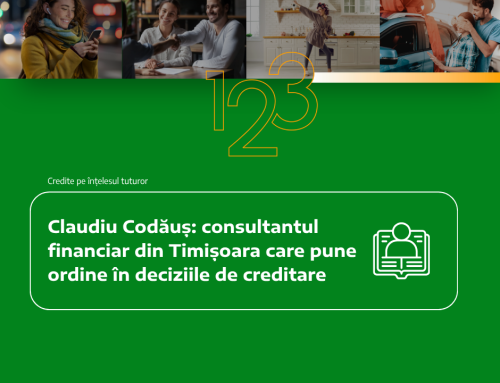 Claudiu Codăuș: consultantul financiar din Timișoara care pune ordine în deciziile de creditare
