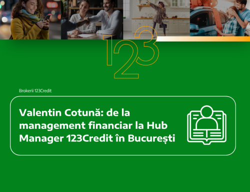 Valentin Cotună: de la management financiar la Hub Manager 123Credit în București