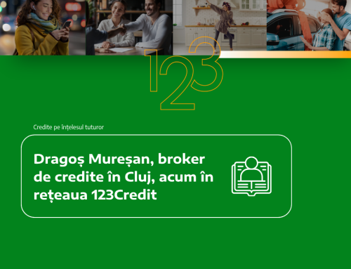 Dragoș Mureșan, broker de credite în Cluj, acum în rețeaua 123Credit