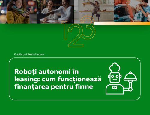 Roboți autonomi în leasing: cum funcționează finanțarea pentru firme