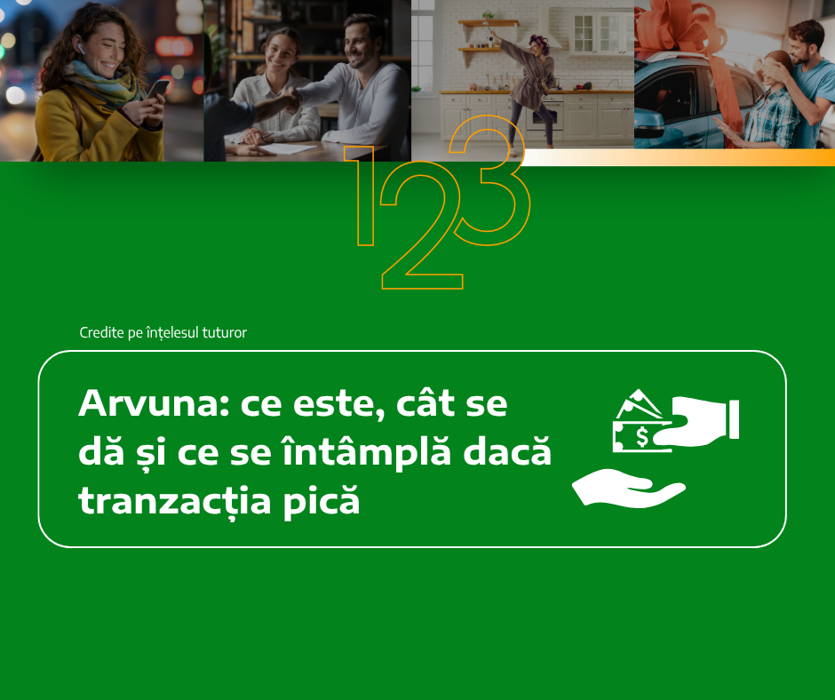 Arvuna: ce este, cât se dă și ce se întâmplă dacă tranzacția pică