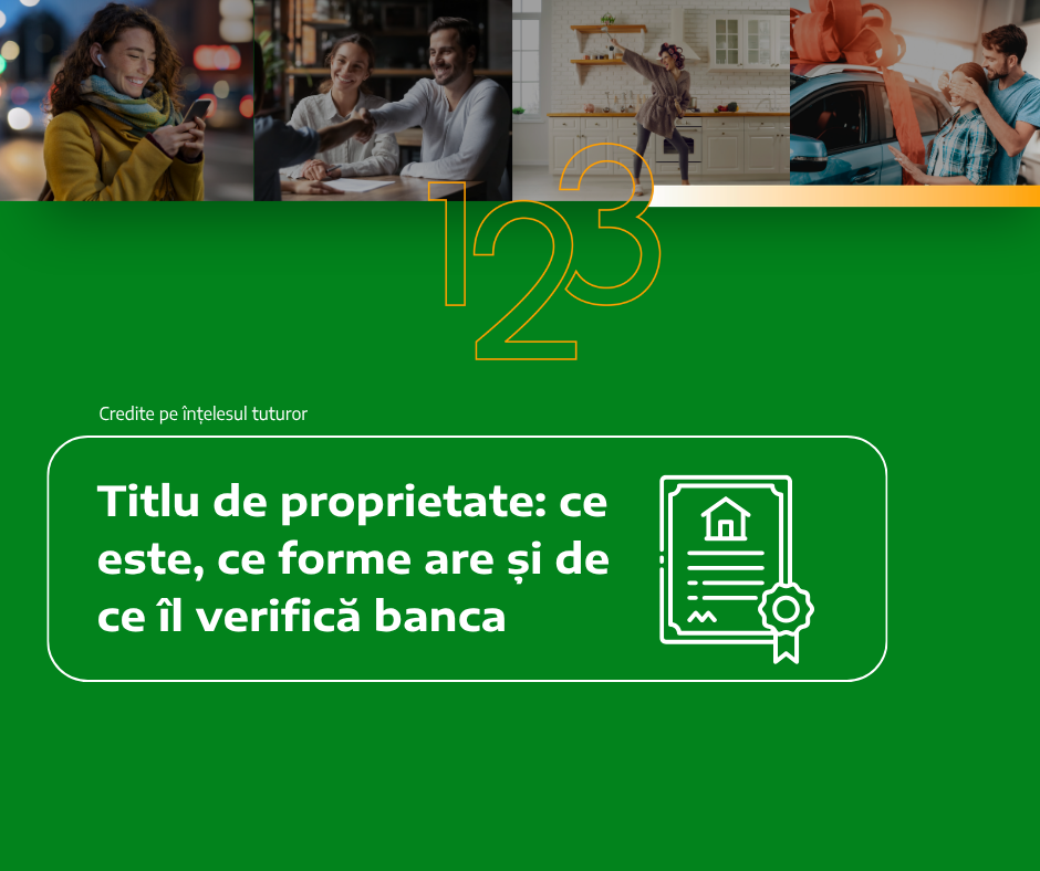 Titlu de proprietate: ce este, ce forme are și de ce îl verifică banca