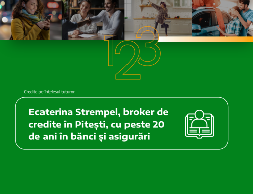 Ecaterina Strempel, broker de credite în Pitești, cu peste 20 de ani în bănci și asigurări