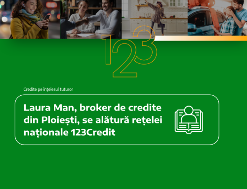 Laura Man, broker de credite din Ploiești, se alătură rețelei naționale 123Credit